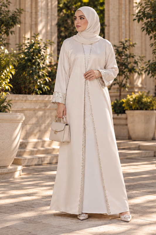Back Detailed Abaya