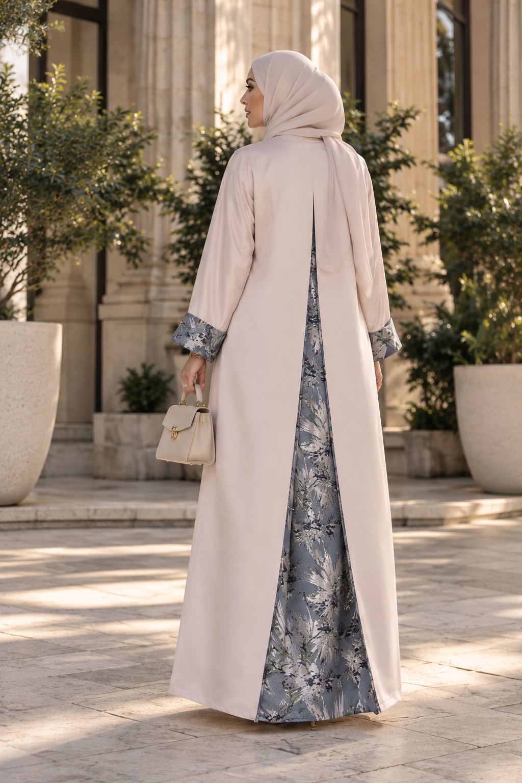 Back Detailed Abaya